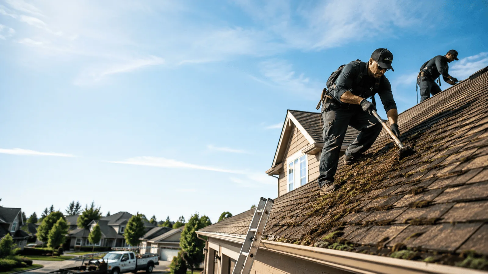 Roof Moss Removal in Standish, ME near me
